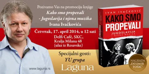 YU grupa svira na promociji knjige „Kako smo propevali“ - slika 1