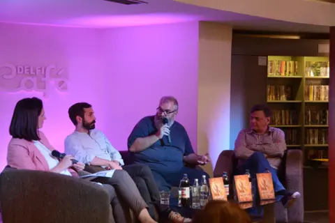 Održana promocija romana „Pomor i strah“ Vuleta Žurića - slika 1