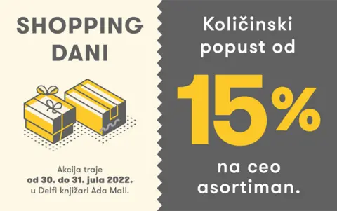 Za vikend 15% popusta u Delfi Gift Shop u Ada Mall-u - slika 1