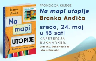 Predstavljanje knjige „Na mapi utopije“ 24. maja