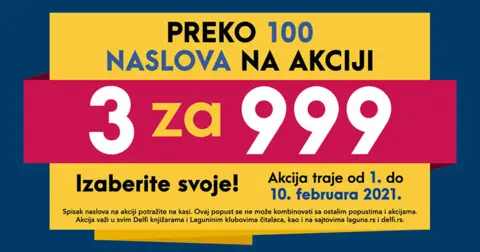 Više od stotinu odličnih naslova na akciji „3 za 999“ - slika 1