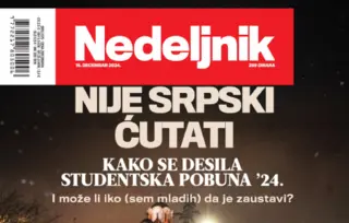 Nedeljnik u knjižarama Delfi
