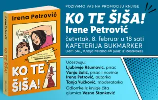 Predstavljanje zabavnih priča iz frizerskog salona – „Ko te šiša!“ 8. februara u SKC-u