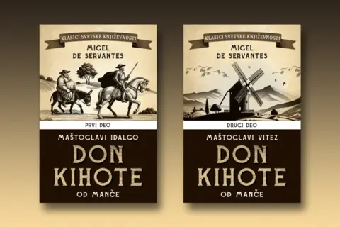 Čuveno delo Migela de Servantesa u prevodu Aleksandre Mančić! - slika 1