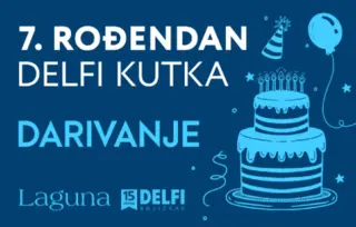 Proslavimo zajedno 7. rođendan Delfi Kutka uz sjajne Lagunine knjige!