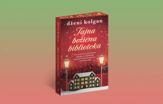 Topli književni zagrljaj – novi roman Dženi Kolgan „Tajna božićna biblioteka“ u prodaji od 8. decembra