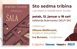 „Šala“ Domenika Starnonea na Književnom klubu 12. januara