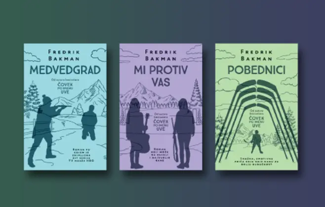 Delfi Kutak je pročitao Bakmanovu trilogiju „Medvedgrad“