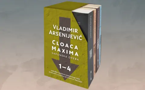 Komplet „Cloaca Maxima“ Vladimira Arsenijevića u prodaji od 21. oktobra - slika 1