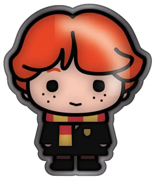 Slika 0 - Bedž - Harry Potter, Ron Weasley, Kawaii