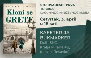 O romanu „Kloni se Grete“ na 121. tribini Laguninog književnog kluba