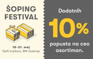 Šoping festival u Delfi knjižari u TC Galerija