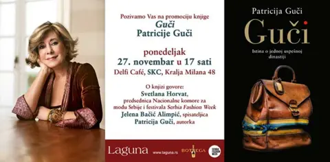 Patricija Guči predstavlja svoju knjigu „Guči“ u Beogradu i Novom Sadu - slika 1