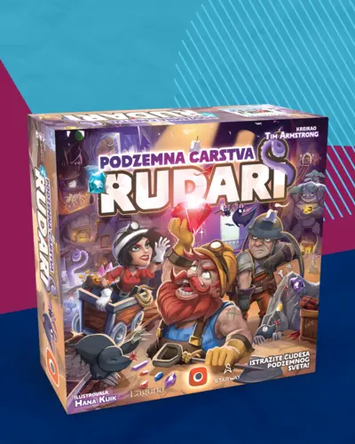 Društvena igra meseca - Podzemna carstva: Rudari