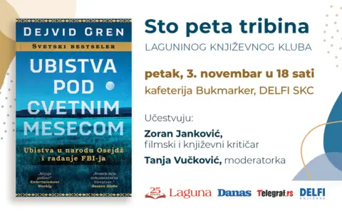 Pričamo o knjizi „Ubistva pod cvetnim mesecom“ 3. novembra - slika 1