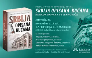 Promocija knjige „Srbija opisana kućama“ 23. novembra