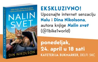 Ekskluzivno! Upoznajte Instagram senzaciju Nalu i Dina Nikolsona, autora knjige „Nalin svet“ 24. aprila