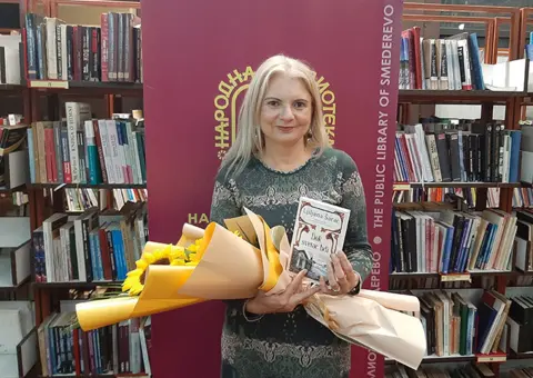 Roman „Dok svetac bdi“ predstavljen u Smederevu - slika 1