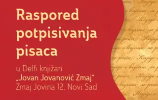 Popularni autori potpisuju knjige u novosadskoj Delfi knjižari u Zmaj Jovinoj