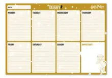 Stoni planer A4 - Harry Potter, Dobby, Week To View