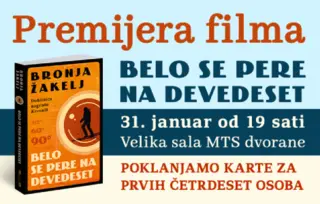Vodimo vas na premijeru filma „Belo se pere na devedeset“, snimljenom prema istoimenom bestseler romanu Bronje Žakelj
