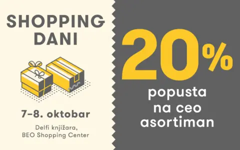 Shopping dani u Delfi knjižari u TC BEO - slika 1