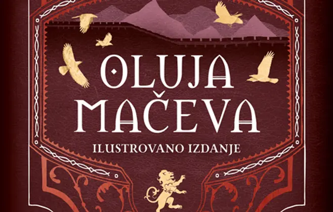 Prikaz ilustrovanog izdanja „Oluja mačeva“ Džordža R. R. Martina