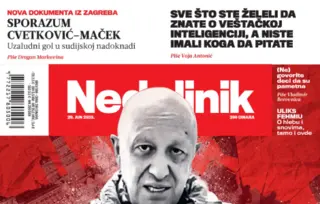 Nedeljnik u knjižarama Delfi