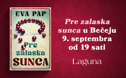Između stvarnosti i sećanja: promocija romana „Pre zalaska sunca“ Eve Pap u Bečeju 9. septembra - slika 1