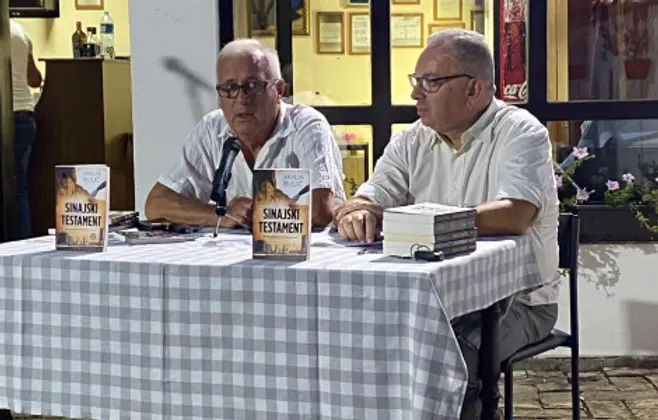 „Sinajski testament“ Vanje Bulića predstavljen u kući Đure Jakšića u Srpskoj Crnji