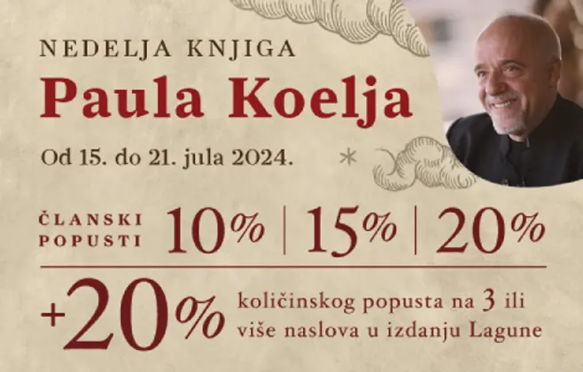 Nedelja knjiga Paula Koelja od 15. do 21. jula 2024.