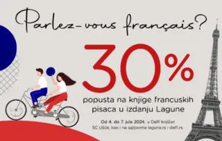 Parlez-vous français? 30% popusta na knjige francuskih pisaca u izdanju Lagune