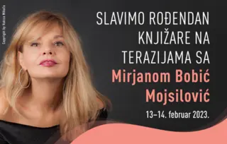 Slavimo rođendan knjižare na Terazijama sa Mirjanom Bobić Mojsilović!