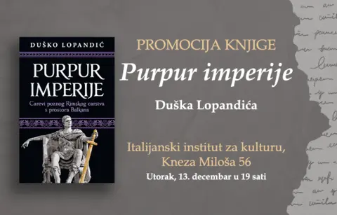 Promocija knjige „Purpur imperije“ u Italijanskom institutu za kulturu - slika 1