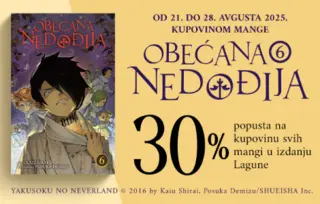 Nedelja mangi od 21. do 28. avgusta 2025! 30% na sve naslove u izdanju Lagune
