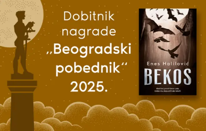Nagrada „Beogradski pobednik“ romanu „Bekos“ Enesa Halilovića