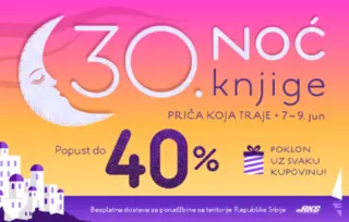 Čitanje je avantura koja nikada ne prestaje! Noć knjige od 7. do 9. juna