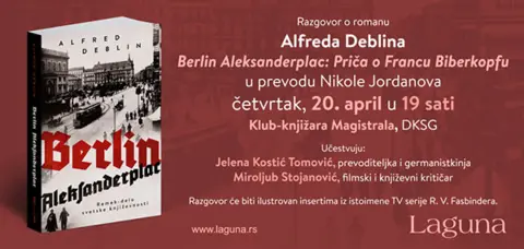 Razgovor o romanu „Berlin Aleksanderplac“ uz delove iz istoimene TV serije R. V. Fasbindera - slika 1