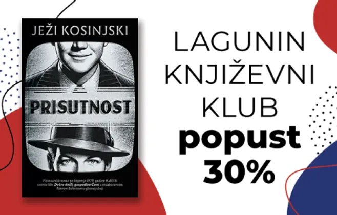 „Prisutnost“ Ježija Kosinjskog, klasik svetske književnosti, u Laguninom književnom klubu – popust 30% do 10. januara