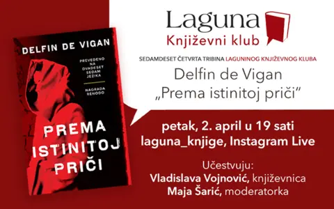 O psihološkom trileru „Prema istinitoj priči“ u okviru novog Laguninog književnog kluba - slika 1