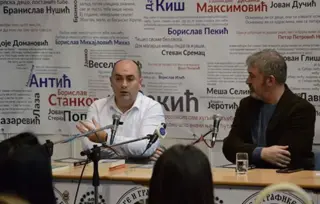 Lagunin autor Bojan Ljubenović na Salonu knjige i grafike u Pirotu