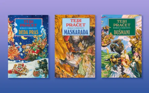 „Deda pras“, „Maskarada“ i „Dušmani“ Terija Pračeta ponovo u knjižarama! - slika 1