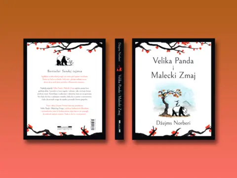Iza korica: „Velika Panda i Malecki Zmaj“ Džejmsa Norberija - slika 1