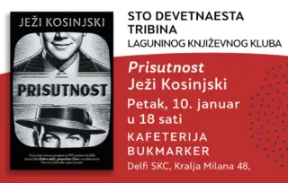 O romanu „Prisutnost“ Ježija Kosinjskog u okviru 119. Laguninog kluba govoriće Zoran Janković
