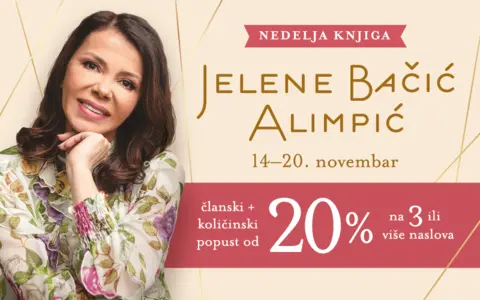 Nedelja knjiga Jelene Bačić Alimpić od 14. do 20. novembra - slika 1