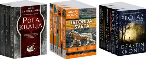 Kompleti knjiga „Skrhano more“, „Lagunin vodič“ i „Prolaz“ uskoro u prodaji na sajtovima Lagune i Delfi knjižara - slika 1
