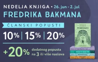 Dobrih naslova nikad dosta: Nedelja knjiga Fredrika Bakmana