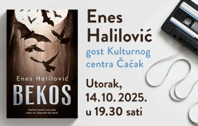 Enes Halilović u Čačku 14. oktobra