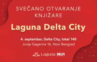Delfi knjižare i Lagunini klubovi čitalaca u TC Delta City i TC Ušće!