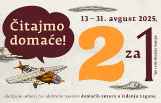 Letnja književna poslastica: akcija „2 za 1“ – kupite jednu knjigu domaćeg autora, a drugu, jeftiniju, dobijate za 1 dinar